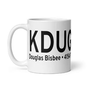 Bisbee Douglas International Airport (KDUG) ICAO Mug