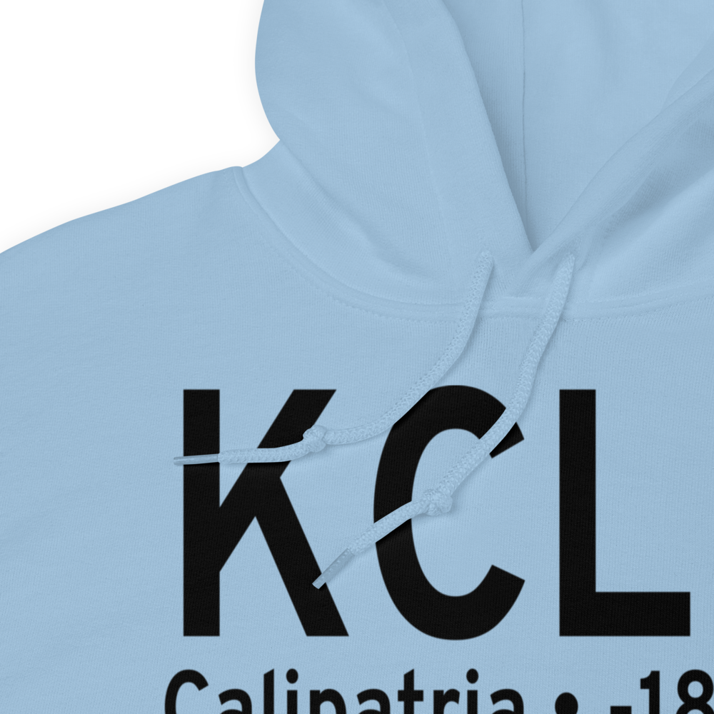 Cliff Hatfield Memorial Airport (KCLR) ICAO Hoodie Sweatshirt 