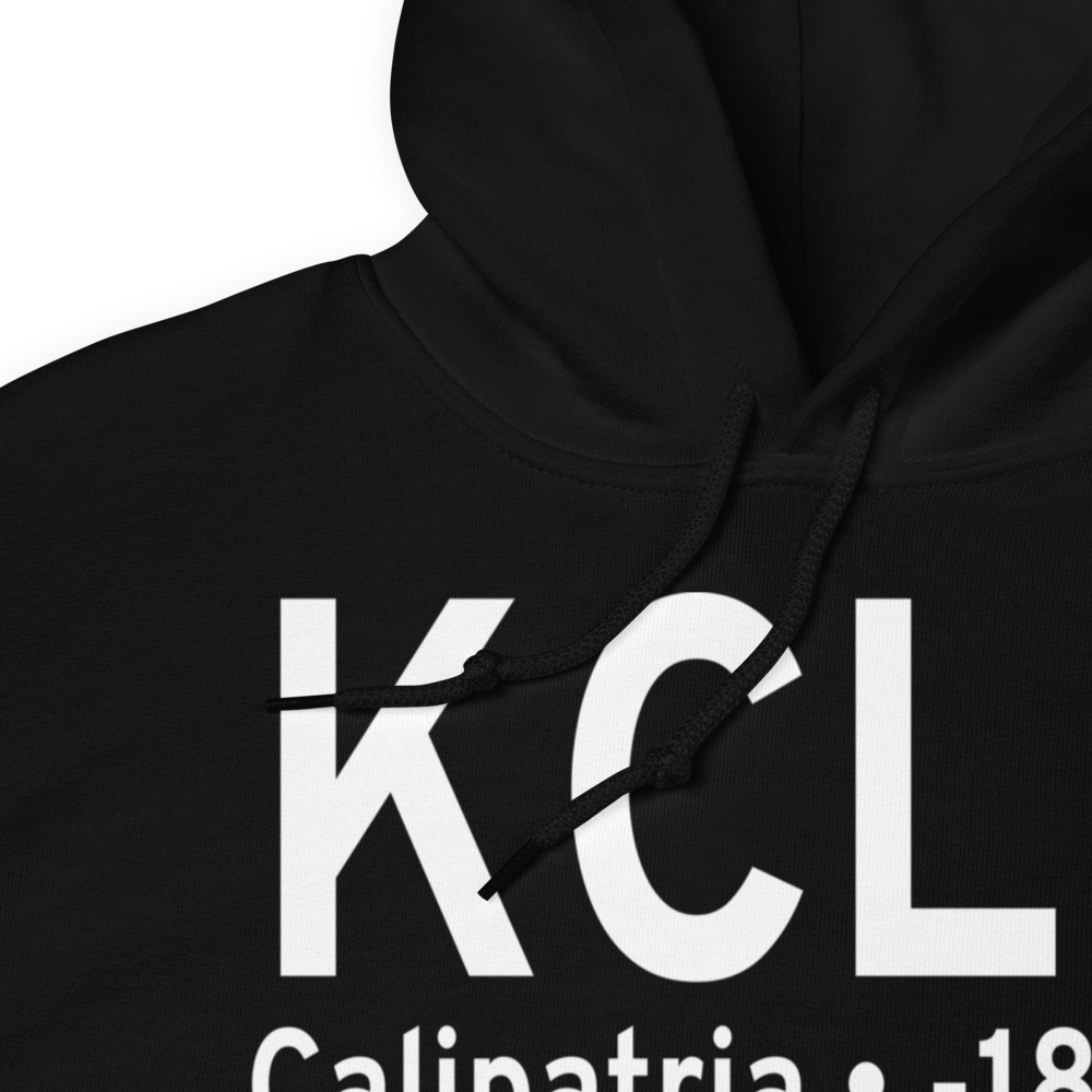 Cliff Hatfield Memorial Airport (KCLR) ICAO Hoodie Sweatshirt 