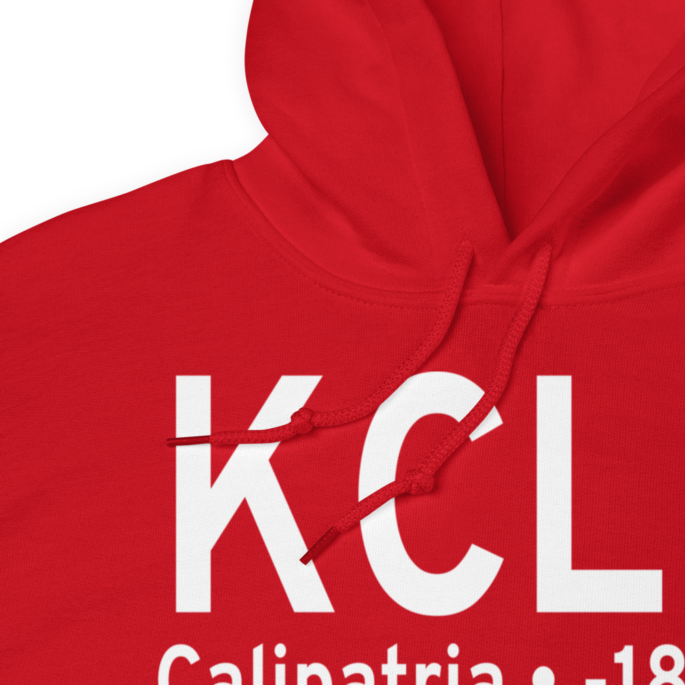 Cliff Hatfield Memorial Airport (KCLR) ICAO Hoodie Sweatshirt 