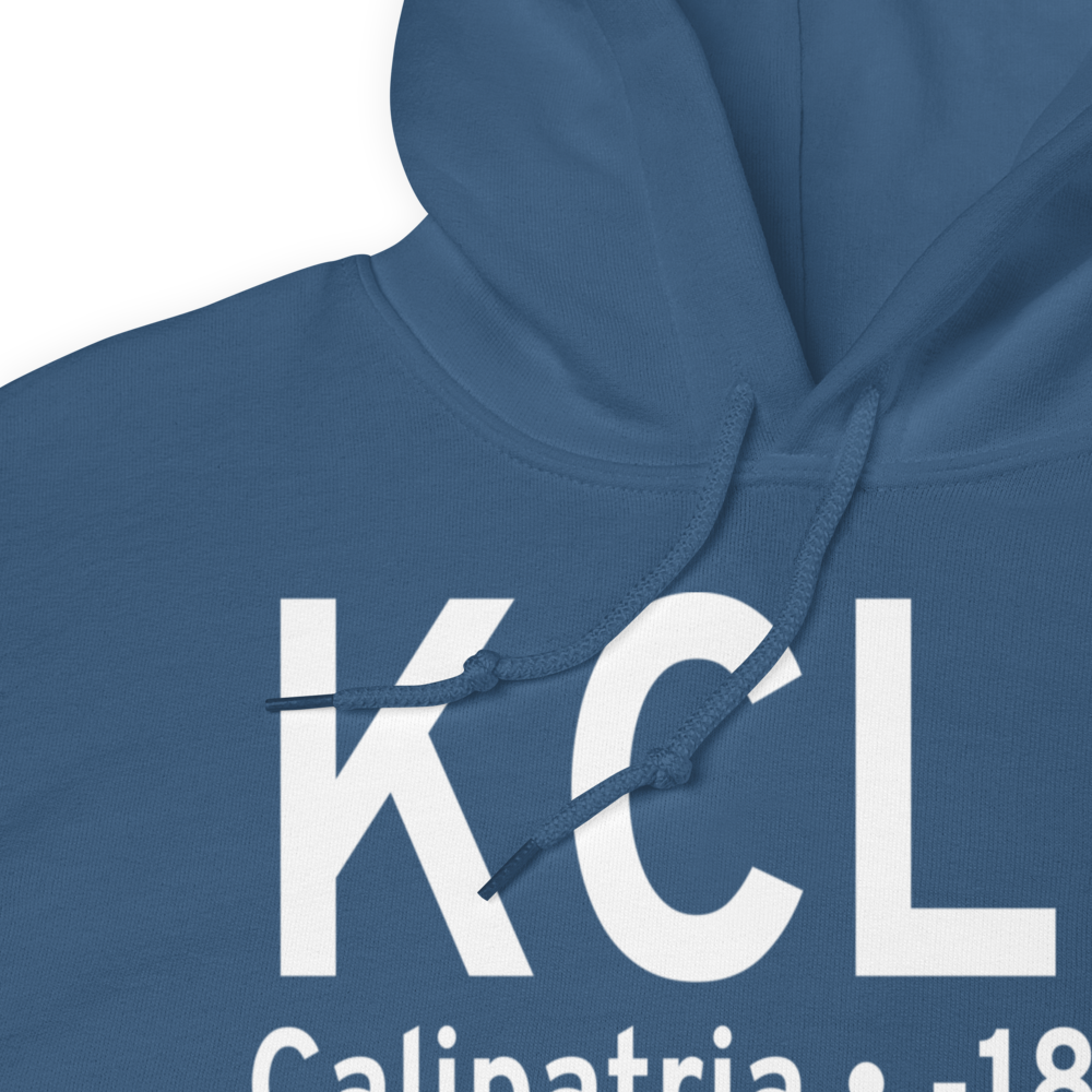 Cliff Hatfield Memorial Airport (KCLR) ICAO Hoodie Sweatshirt 