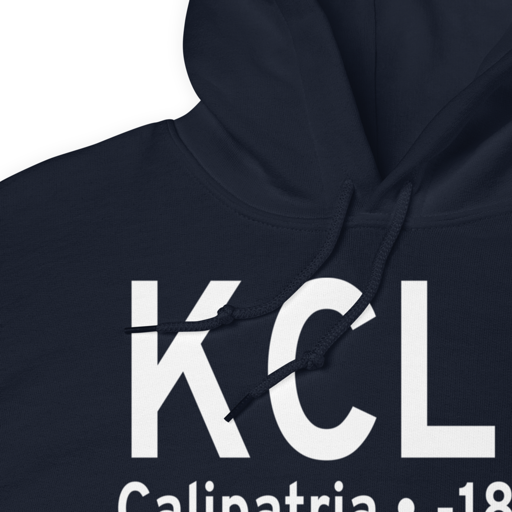 Cliff Hatfield Memorial Airport (KCLR) ICAO Hoodie Sweatshirt 