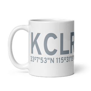 Cliff Hatfield Memorial Airport (KCLR) ICAO Mug