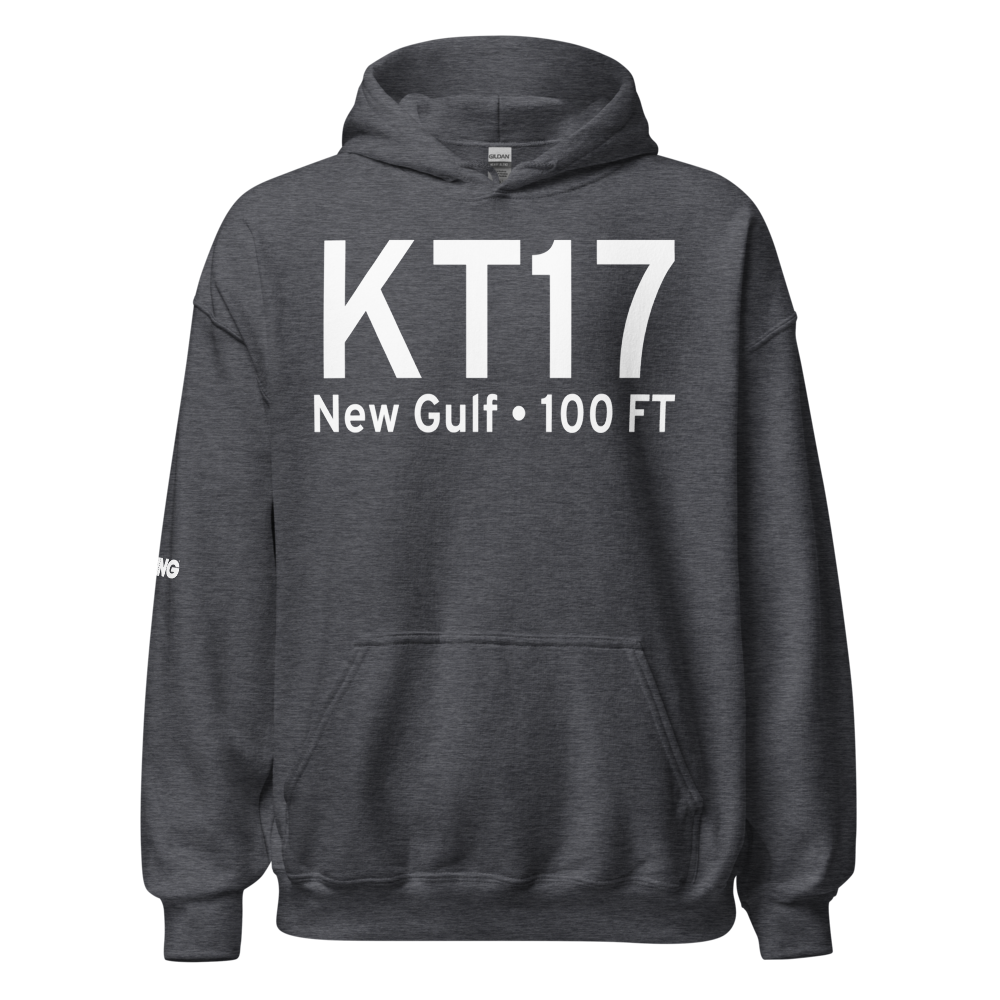 New Gulf Airport (KT17) ICAO Hoodie Sweatshirt 