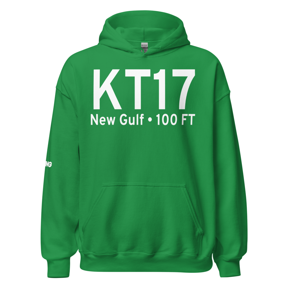New Gulf Airport (KT17) ICAO Hoodie Sweatshirt 