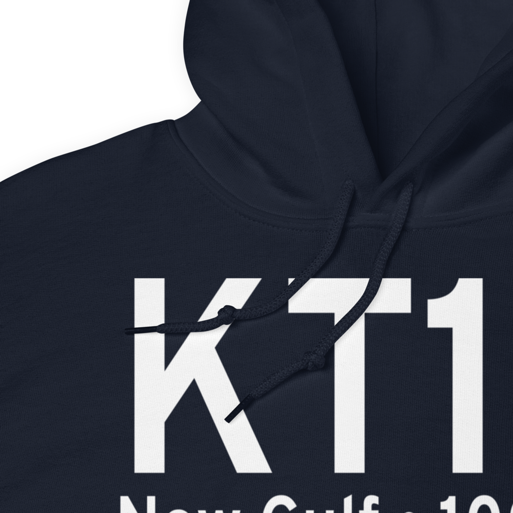New Gulf Airport (KT17) ICAO Hoodie Sweatshirt 