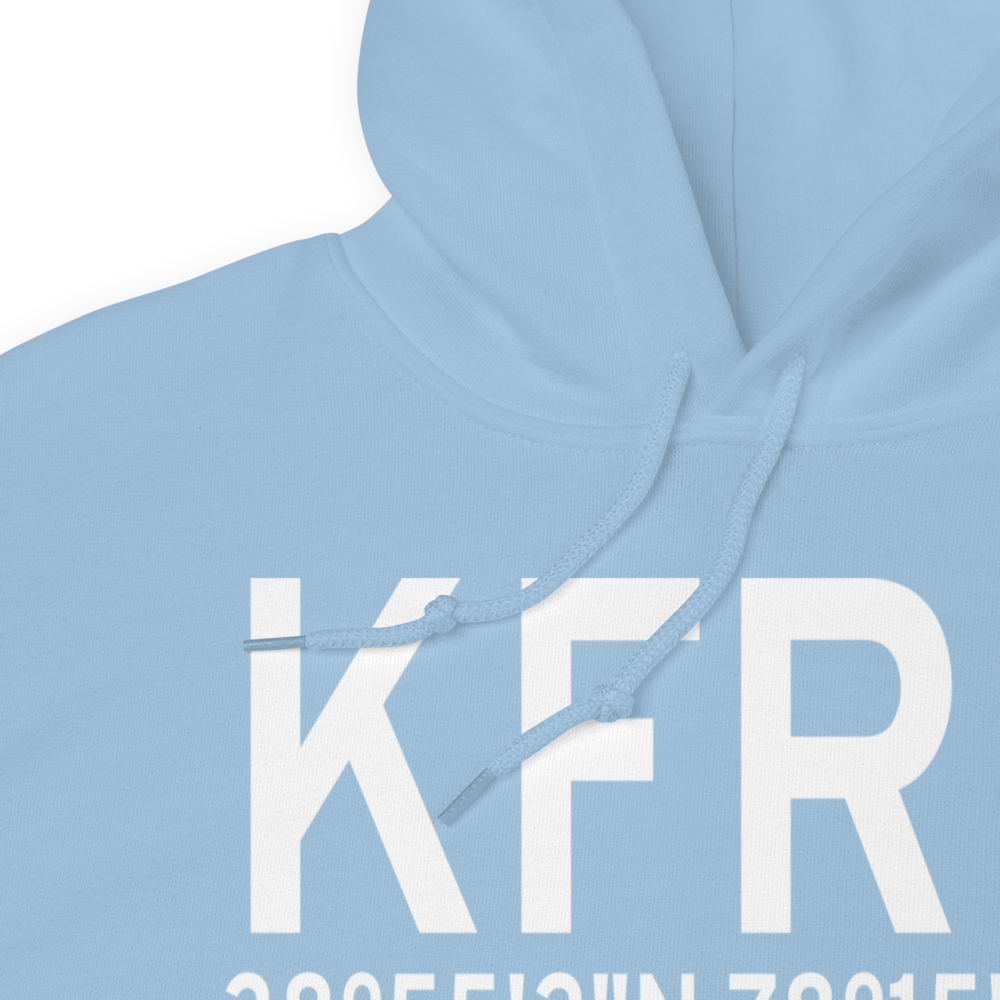 Front Royal Warren County Airport (KFRR) ICAO Hoodie Sweatshirt 