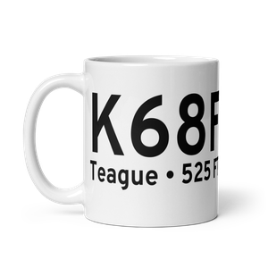Teague Municipal Airport (K68F) ICAO Mug