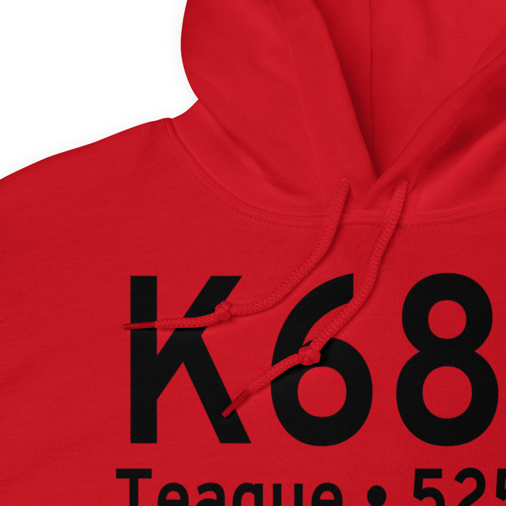 Teague Municipal Airport (K68F) ICAO Hoodie Sweatshirt 