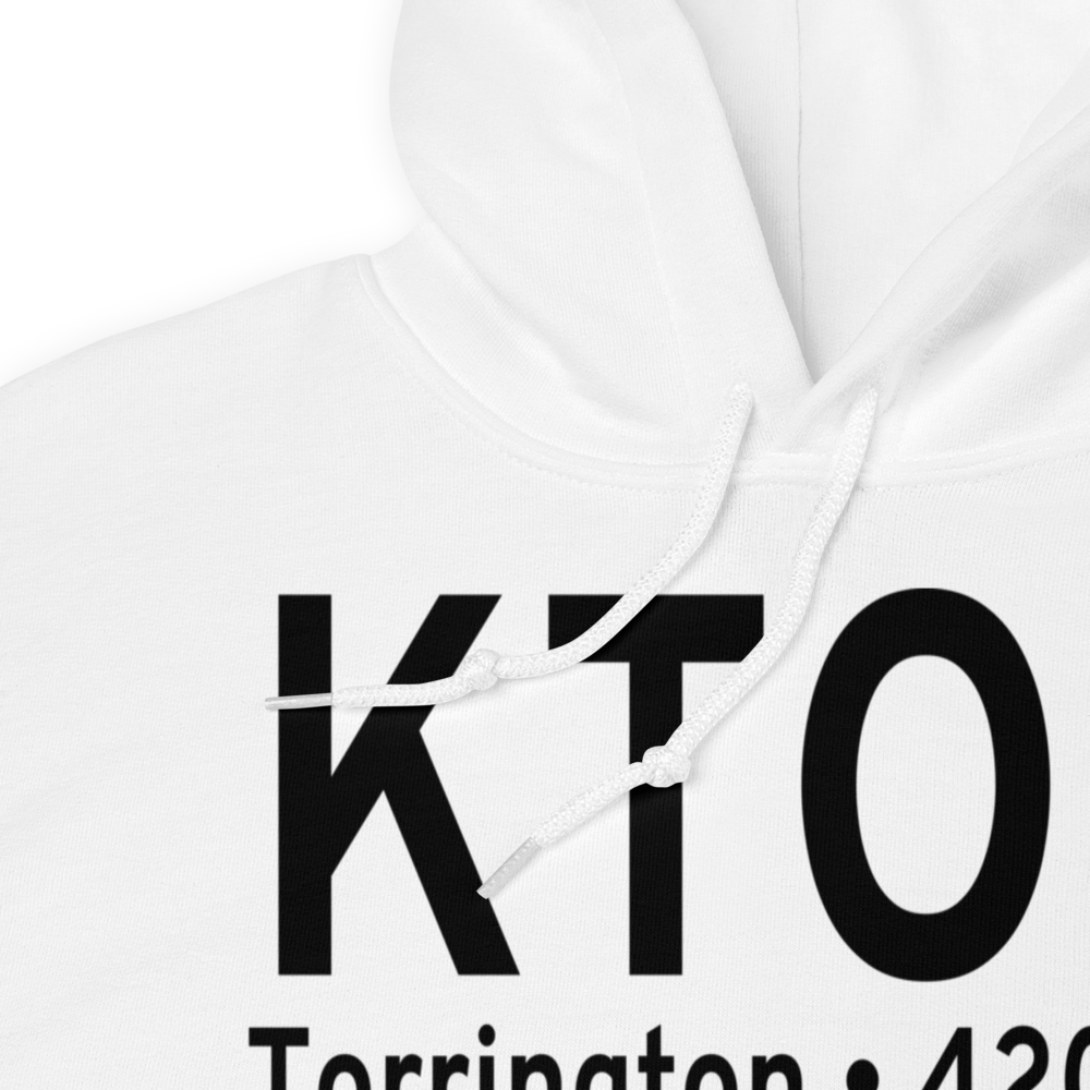 Torrington Municipal Airport (KTOR) ICAO Hoodie Sweatshirt 