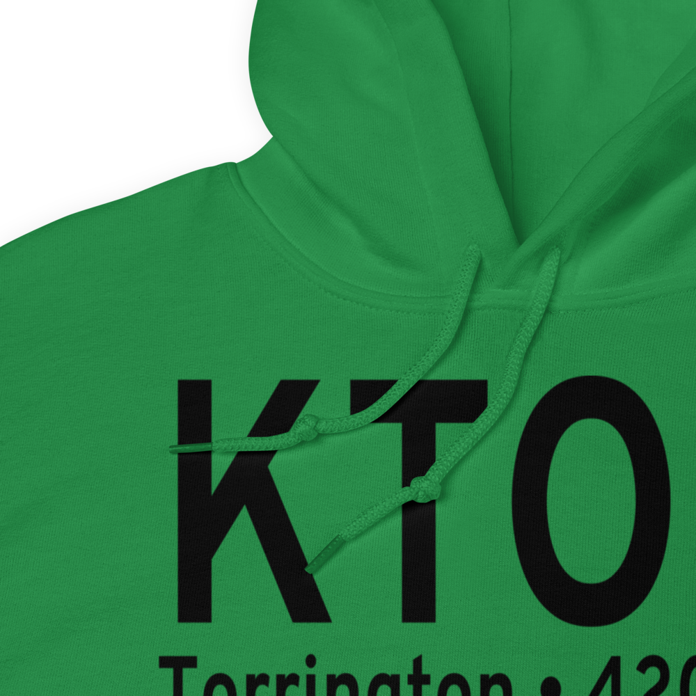 Torrington Municipal Airport (KTOR) ICAO Hoodie Sweatshirt 