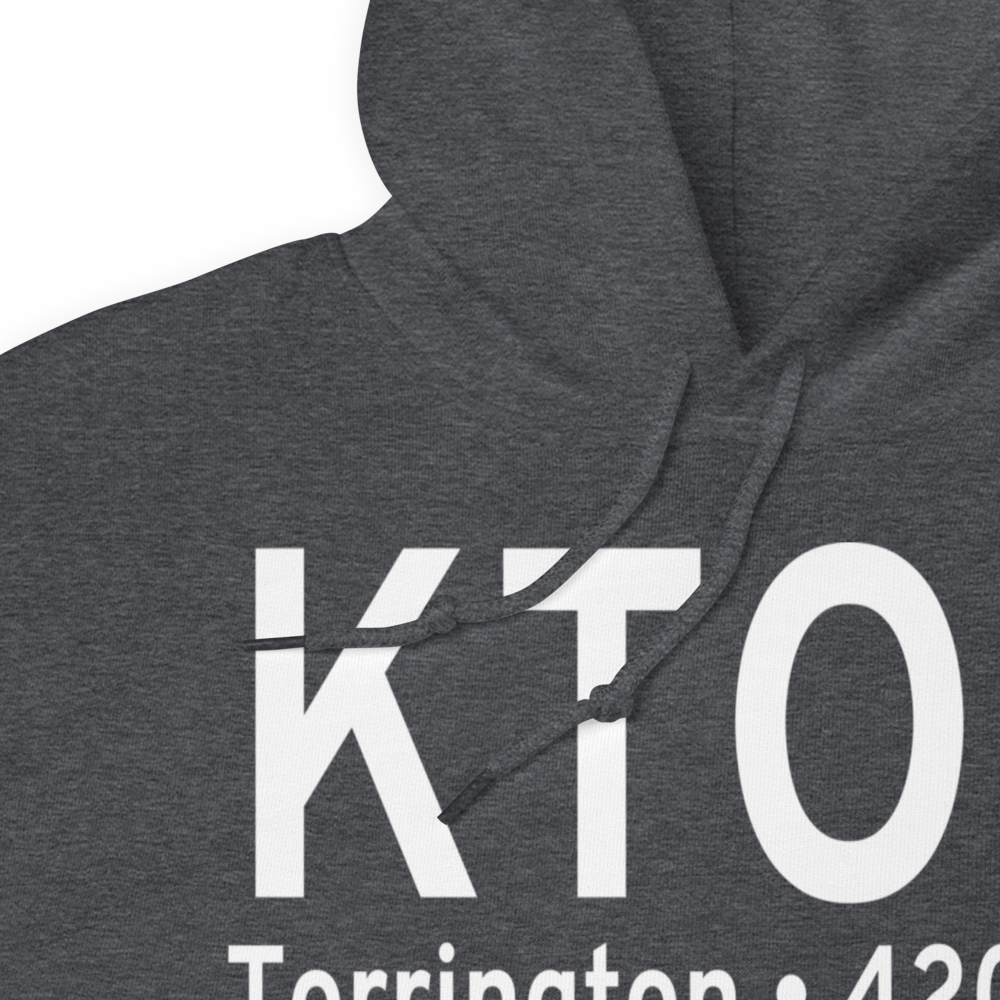 Torrington Municipal Airport (KTOR) ICAO Hoodie Sweatshirt 