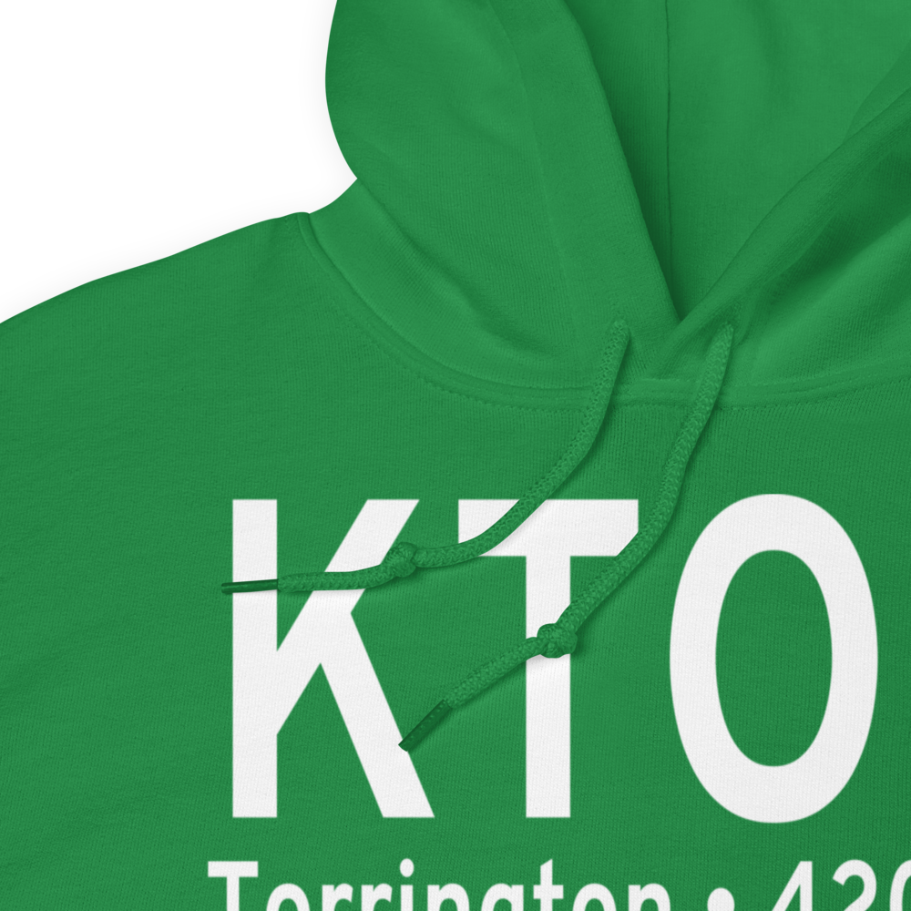 Torrington Municipal Airport (KTOR) ICAO Hoodie Sweatshirt 