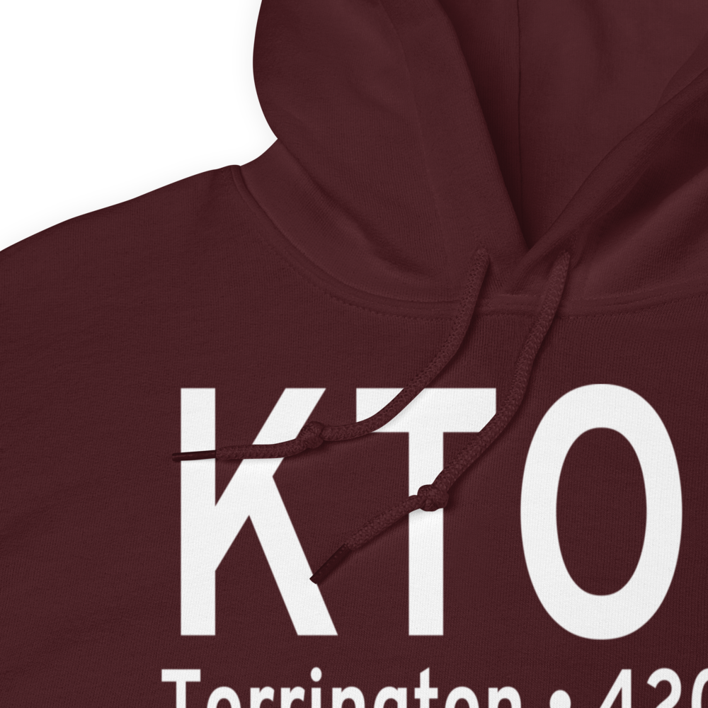 Torrington Municipal Airport (KTOR) ICAO Hoodie Sweatshirt 
