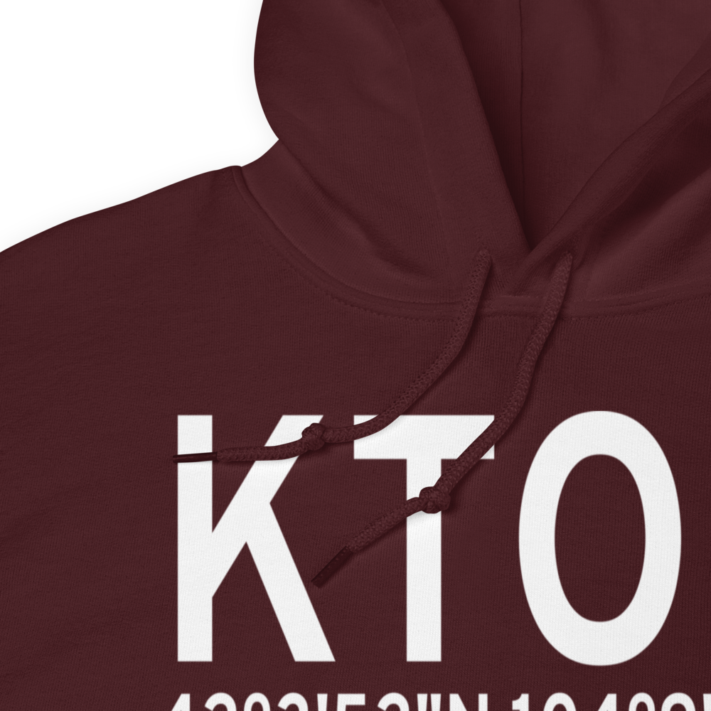 Torrington Municipal Airport (KTOR) ICAO Hoodie Sweatshirt 