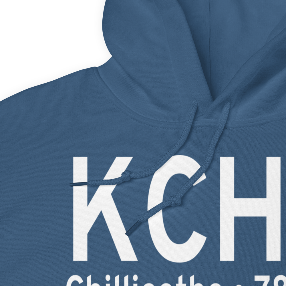 Chillicothe Municipal Airport (KCHT) ICAO Hoodie Sweatshirt 