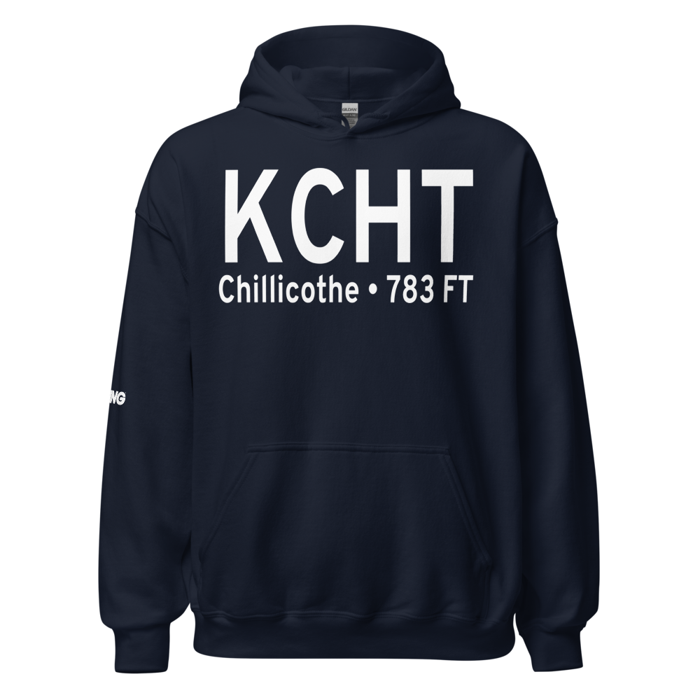 Chillicothe Municipal Airport (KCHT) ICAO Hoodie Sweatshirt 