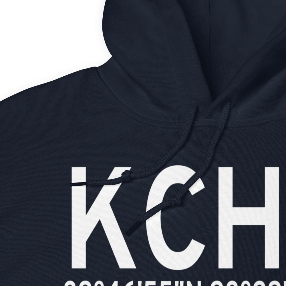Chillicothe Municipal Airport (KCHT) ICAO Hoodie Sweatshirt 