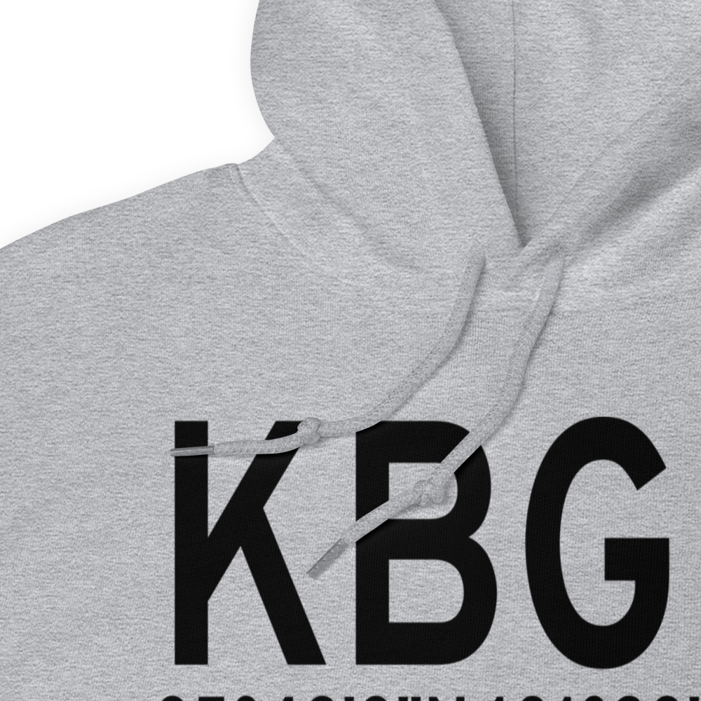 Hutchinson County Airport (KBGD) ICAO Hoodie Sweatshirt 