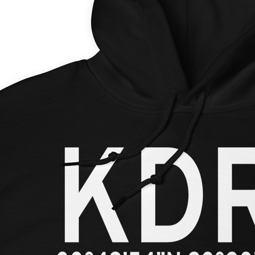 Beauregard Regional Airport (KDRI) ICAO Hoodie Sweatshirt 