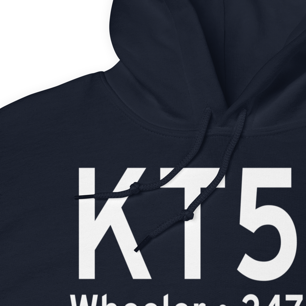 Wheeler Municipal Airport (KT59) ICAO Hoodie Sweatshirt 