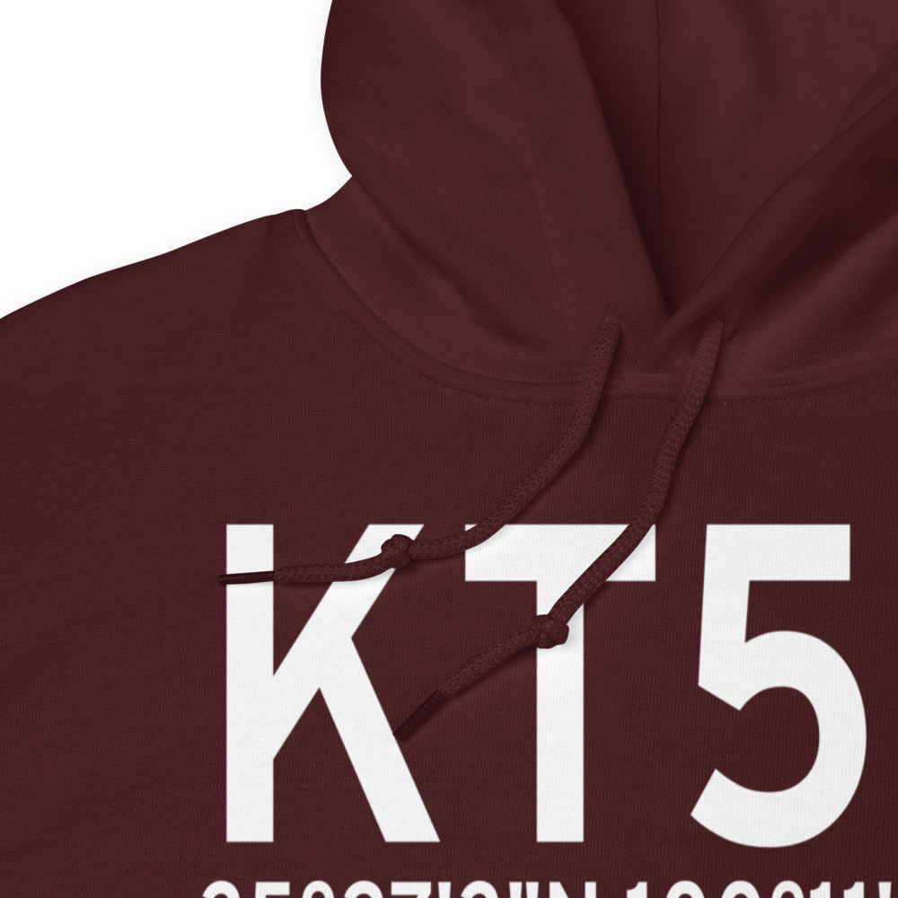 Wheeler Municipal Airport (KT59) ICAO Hoodie Sweatshirt 