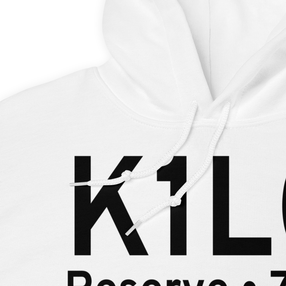 Port of South Louisiana Executive Regional Airport (K1L0) ICAO Hoodie Sweatshirt 
