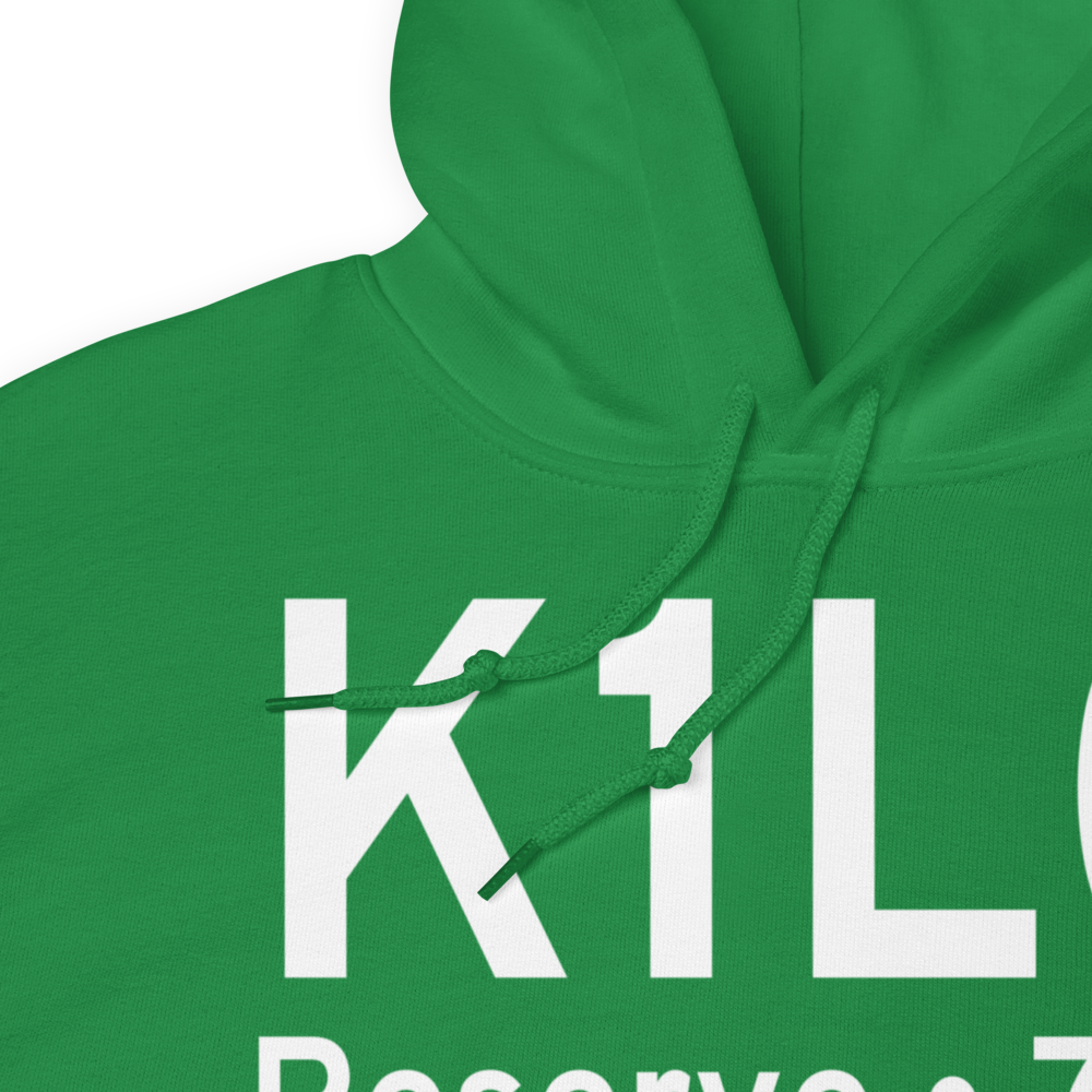 Port of South Louisiana Executive Regional Airport (K1L0) ICAO Hoodie Sweatshirt 