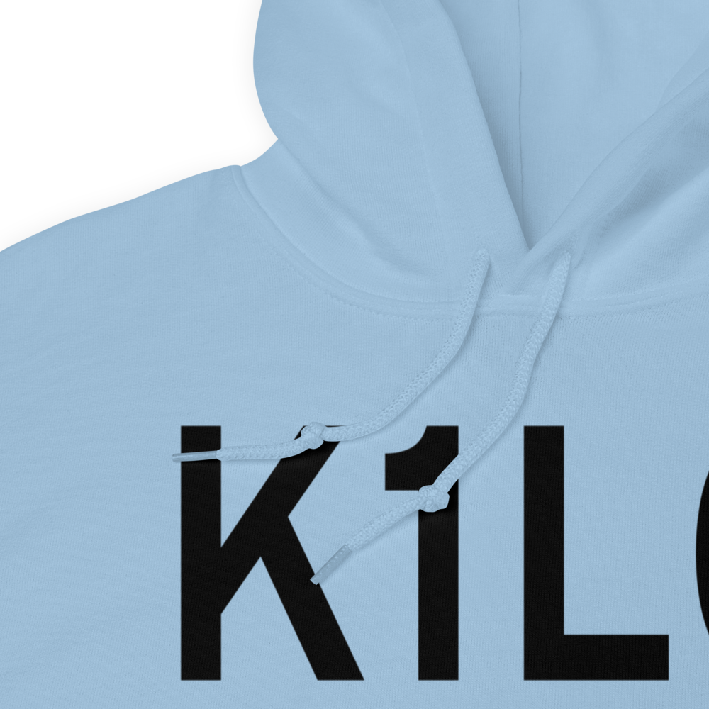 Port of South Louisiana Executive Regional Airport (K1L0) ICAO Hoodie Sweatshirt 