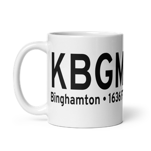 Greater Binghamton/Edwin A Link field (KBGM) ICAO Mug
