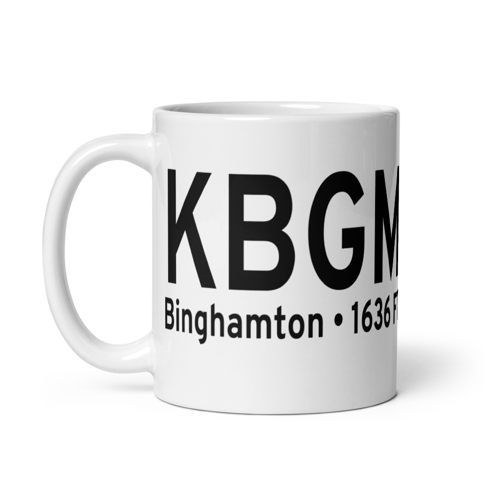 Greater Binghamton/Edwin A Link field (KBGM) ICAO Mug 