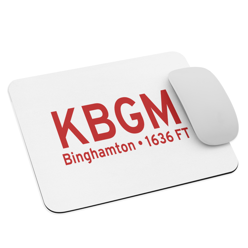 Greater Binghamton/Edwin A Link field (KBGM) ICAO  Mouse Pad 