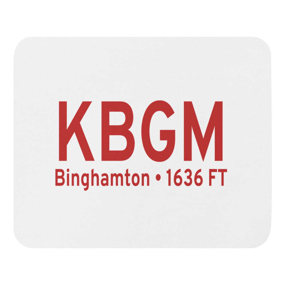 Greater Binghamton/Edwin A Link field (KBGM) ICAO  Mouse Pad 