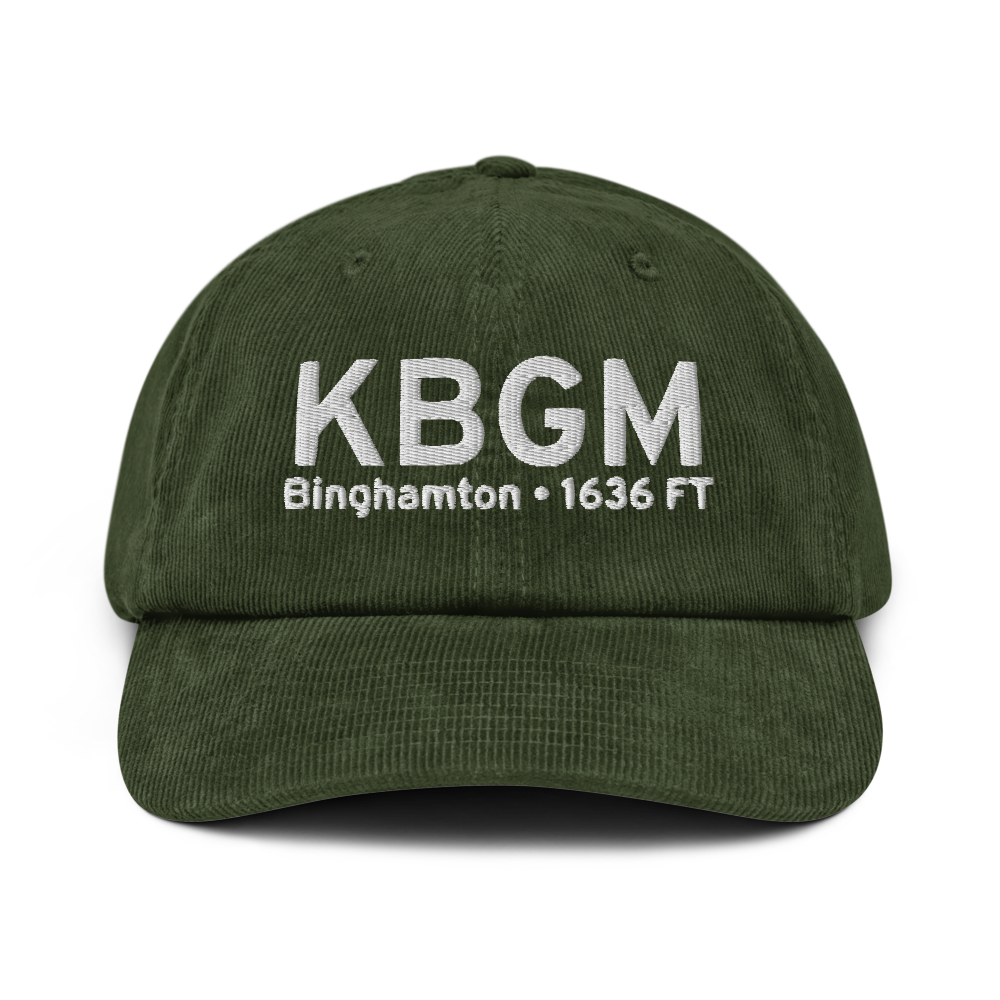 Greater Binghamton/Edwin A Link field (KBGM) ICAO Hat 