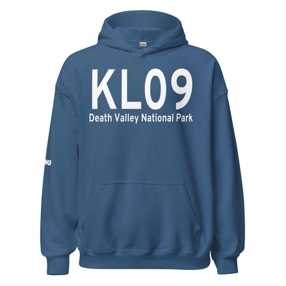 Stovepipe Wells Airport (KL09) ICAO Hoodie Sweatshirt 