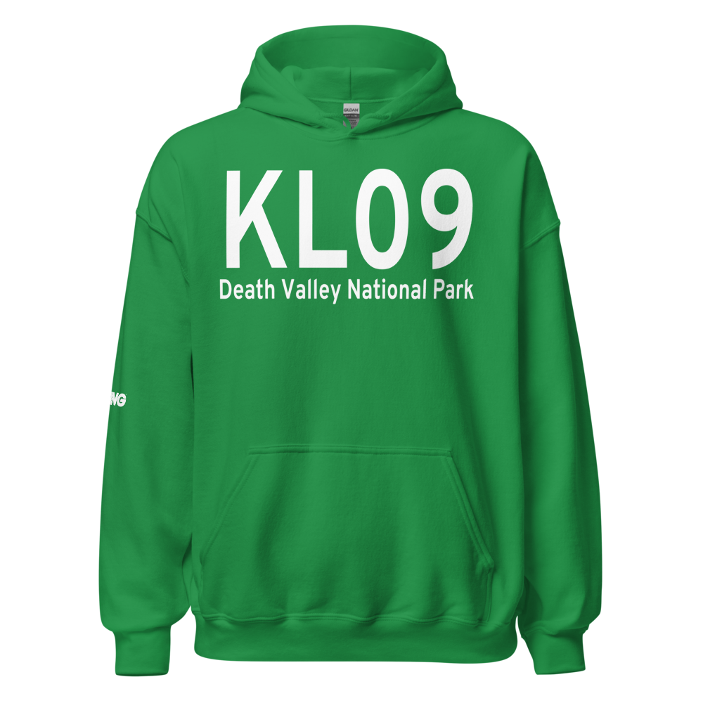 Stovepipe Wells Airport (KL09) ICAO Hoodie Sweatshirt 