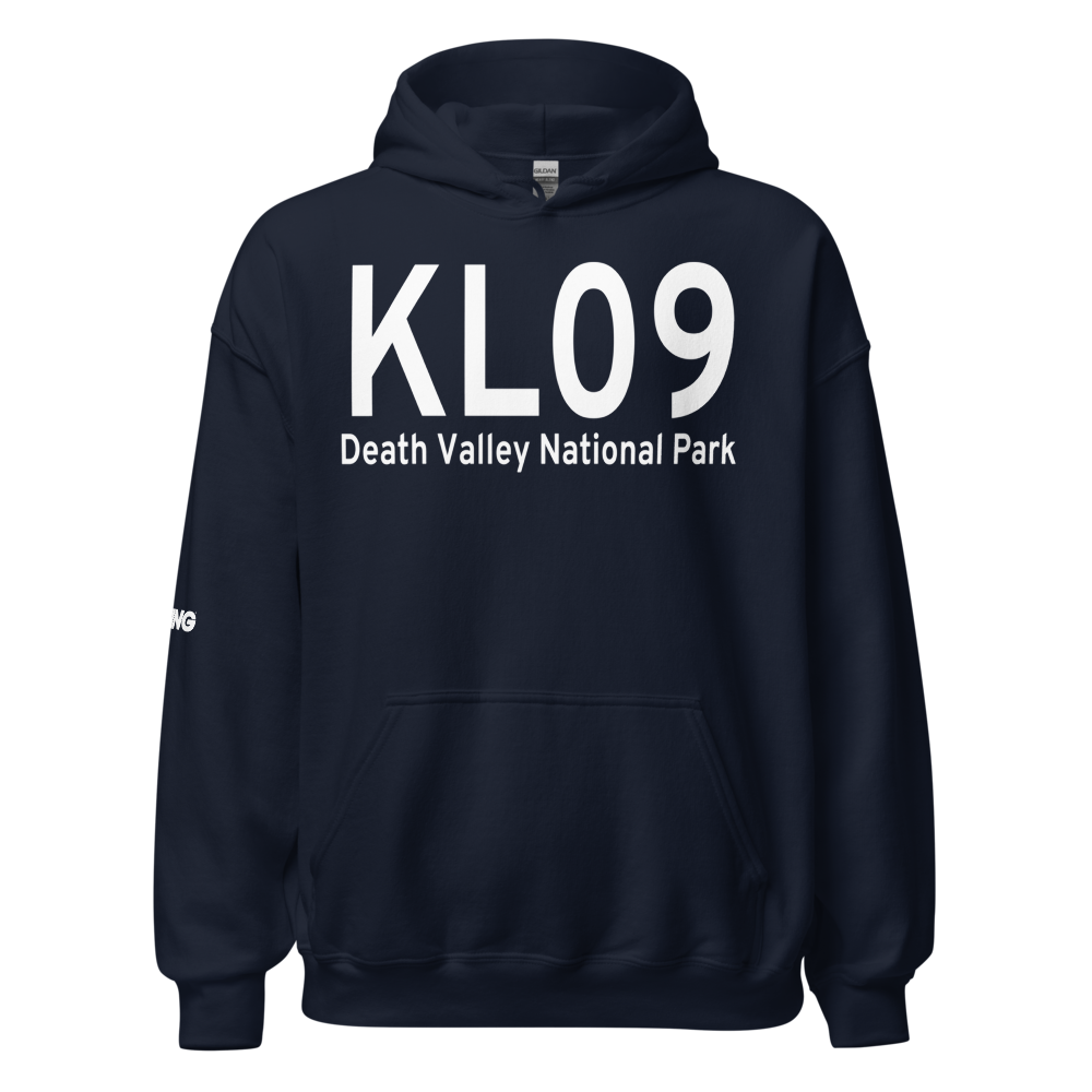 Stovepipe Wells Airport (KL09) ICAO Hoodie Sweatshirt 