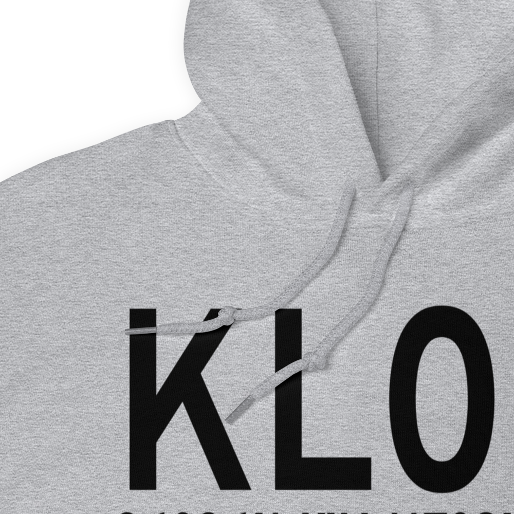 Stovepipe Wells Airport (KL09) ICAO Hoodie Sweatshirt 