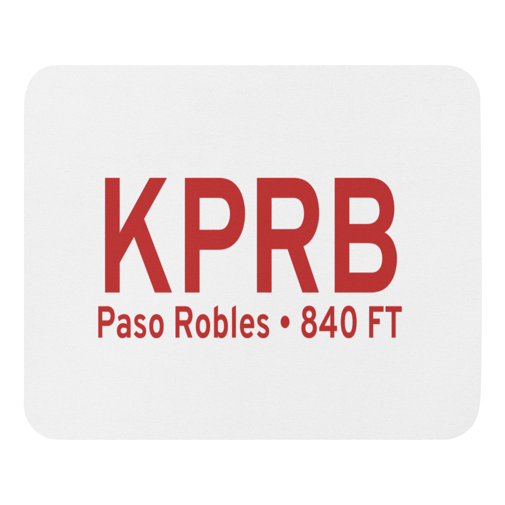 Paso Robles Municipal Airport (KPRB) ICAO  Mouse Pad 