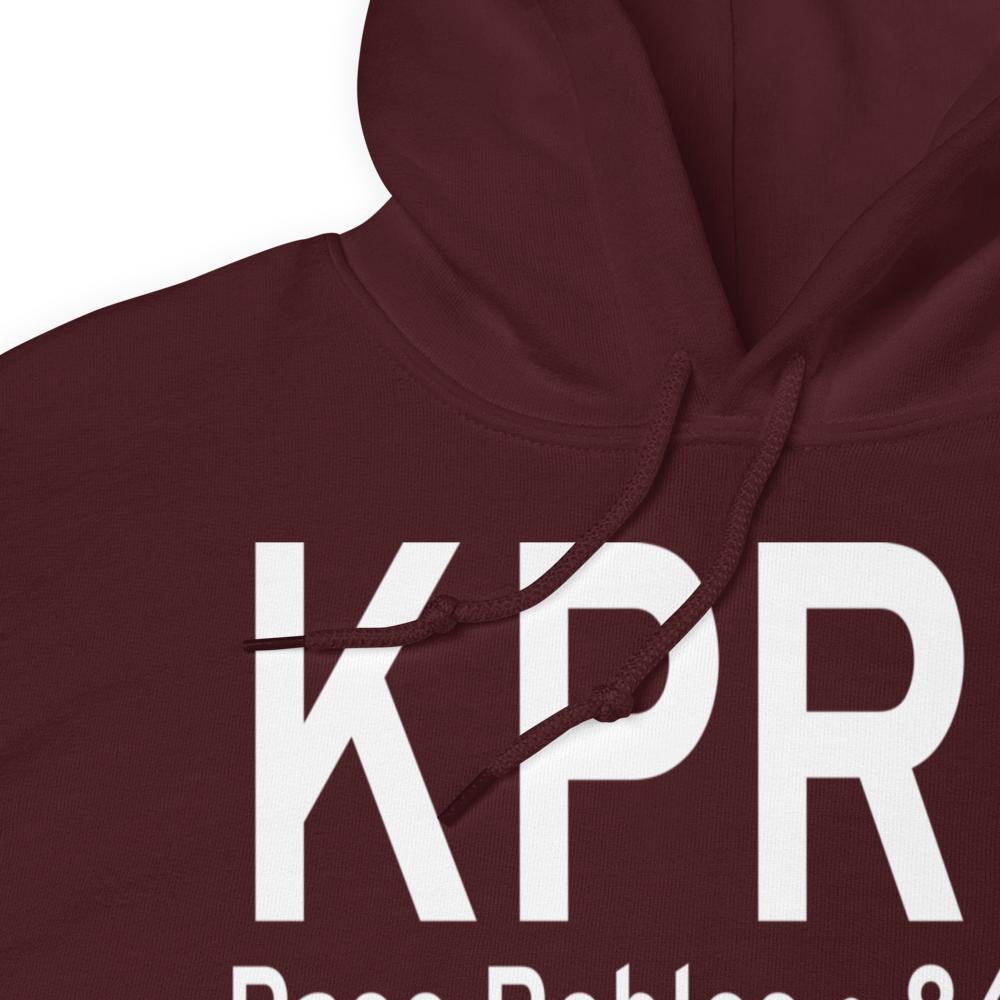 Paso Robles Municipal Airport (KPRB) ICAO Hoodie Sweatshirt 