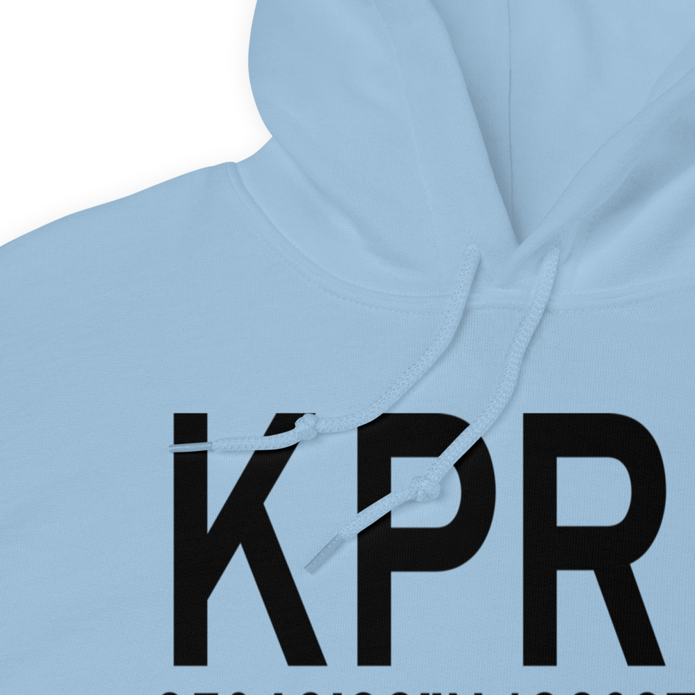 Paso Robles Municipal Airport (KPRB) ICAO Hoodie Sweatshirt 