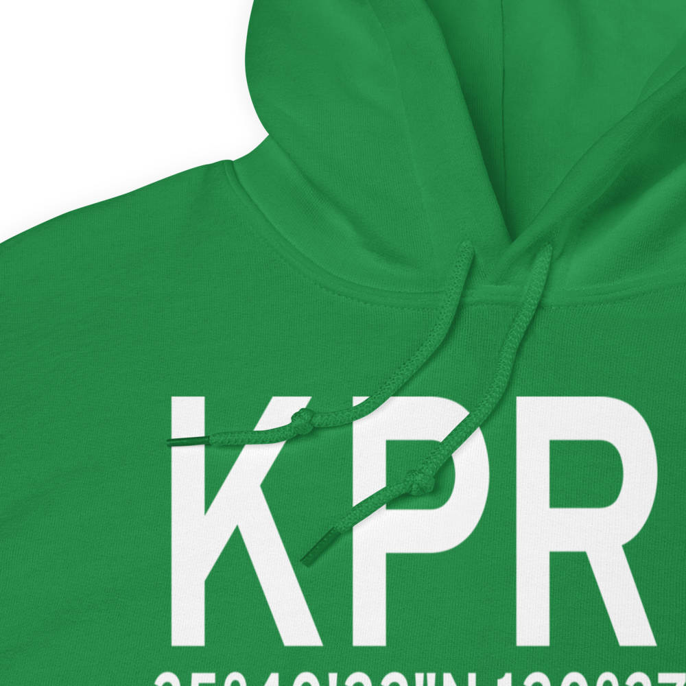 Paso Robles Municipal Airport (KPRB) ICAO Hoodie Sweatshirt 