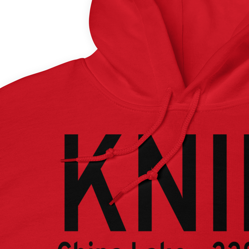 China Lake Naws (Armitage Field) Airport (KNID) ICAO Hoodie Sweatshirt 