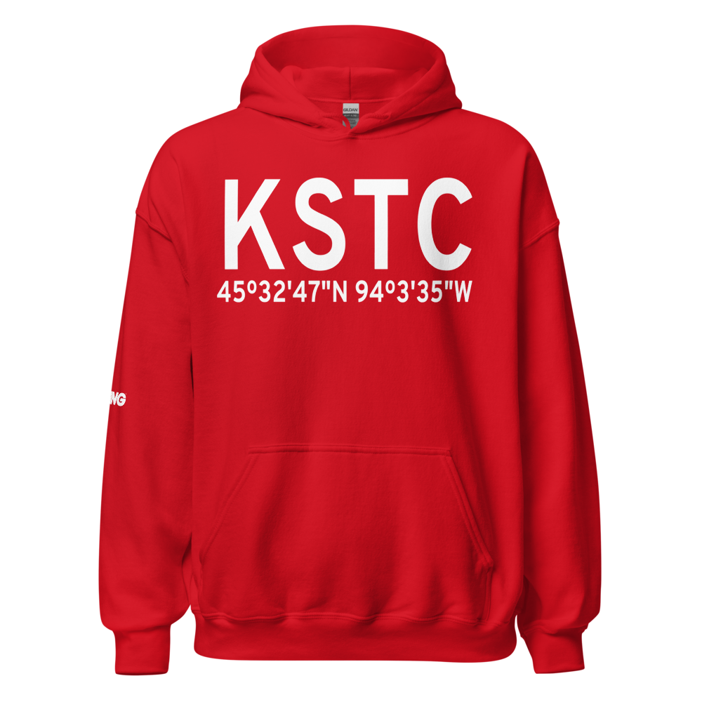 St Cloud Regional Airport (KSTC) ICAO Hoodie Sweatshirt 