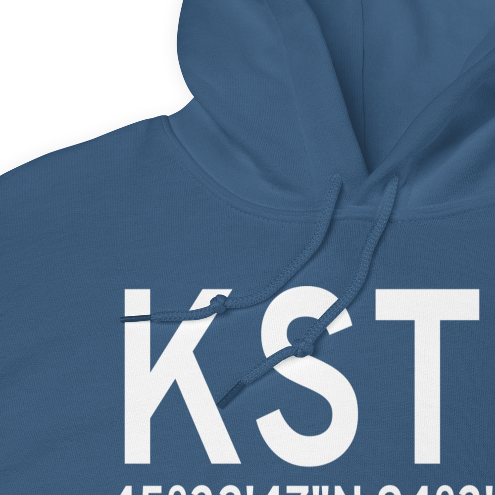St Cloud Regional Airport (KSTC) ICAO Hoodie Sweatshirt 