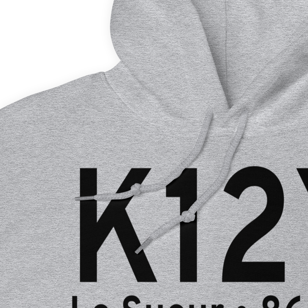 Le Sueur Municipal Airport (K12Y) ICAO Hoodie Sweatshirt 