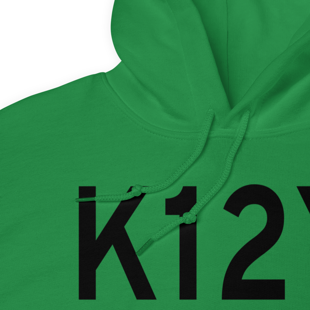 Le Sueur Municipal Airport (K12Y) ICAO Hoodie Sweatshirt 