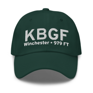 Winchester Municipal Airport (KBGF) ICAO Hat