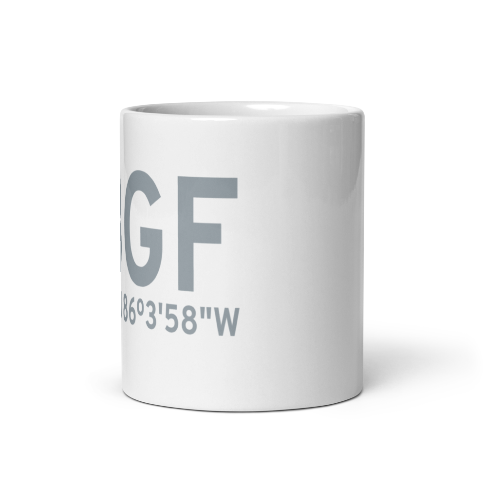 Winchester Municipal Airport (KBGF) ICAO Mug 