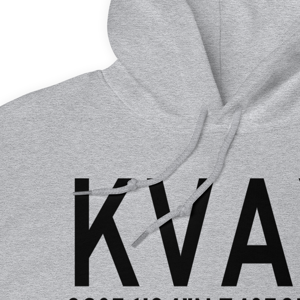 South Jersey Regional Airport (KVAY) ICAO Hoodie Sweatshirt 